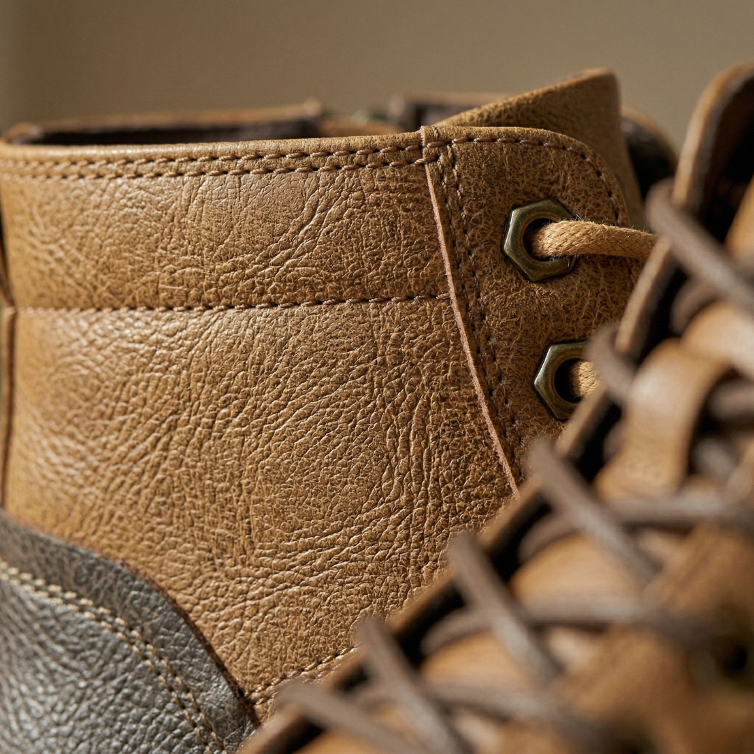 Men's Hiking Boots | Orthopedic Leather, Anti-Slip