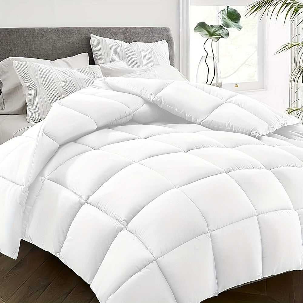 All-season ultralight duvet soft polyester reversible bedspread for bedroom