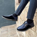 Men's Orthopedic Leather Shoes | Supportive, Durable