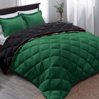 All-season ultralight duvet soft polyester reversible bedspread for bedroom