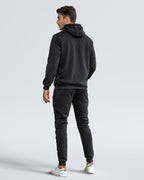 Men's tracksuit set slim fit, lightweight breathable pullover and trousers, casual sporty