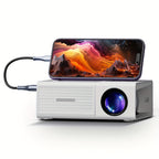 Mini projector 3000 lumen HD LED compact portable home cinema