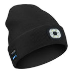Bluetooth beanie with LED light, 3-in-1 built-in speaker and lighting, unisex