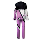 Women 2 piece lounge set O-neck sweater and wide leg drawstring pants