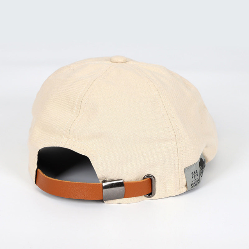Men's adjustable beret in breathable fabric, unisex classic hat style