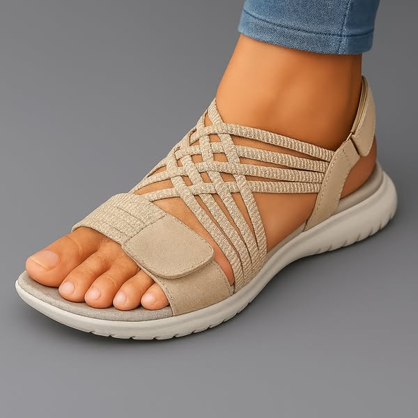 Orthopedic Sandals Women Lightweight Cushioned Footbed Non Slip Sole