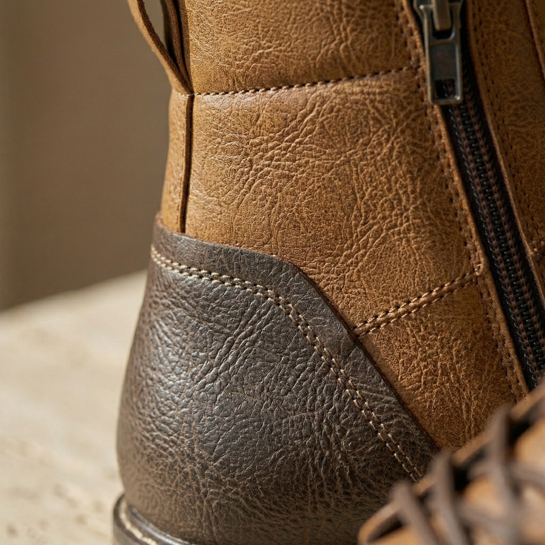 Men's Hiking Boots | Orthopedic Leather, Anti-Slip