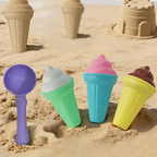 Sand play set beach ice cream molds creative outdoor kids toy ages 3 and up