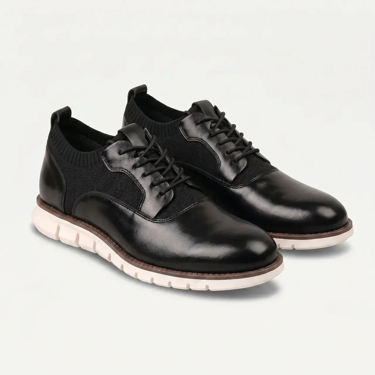 Men's Leather Lace Up Dress Shoes | Brown & Black