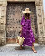 Women's summer dress in floral and ethnic prints, lightweight limited edition S–3XL