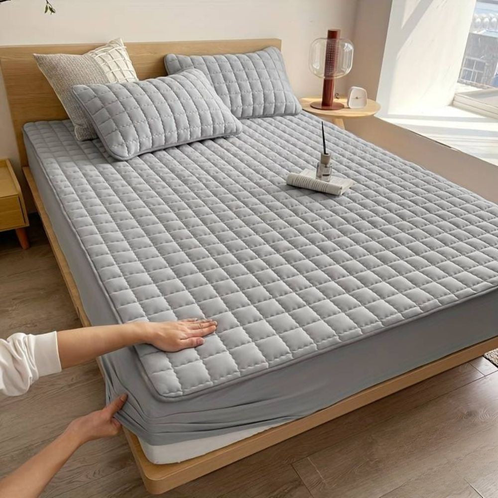 Waterproof mattress protector breathable machine washable universal fit all sizes
