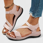 Women arch support sandals podiatrist designed with 3-arch sole