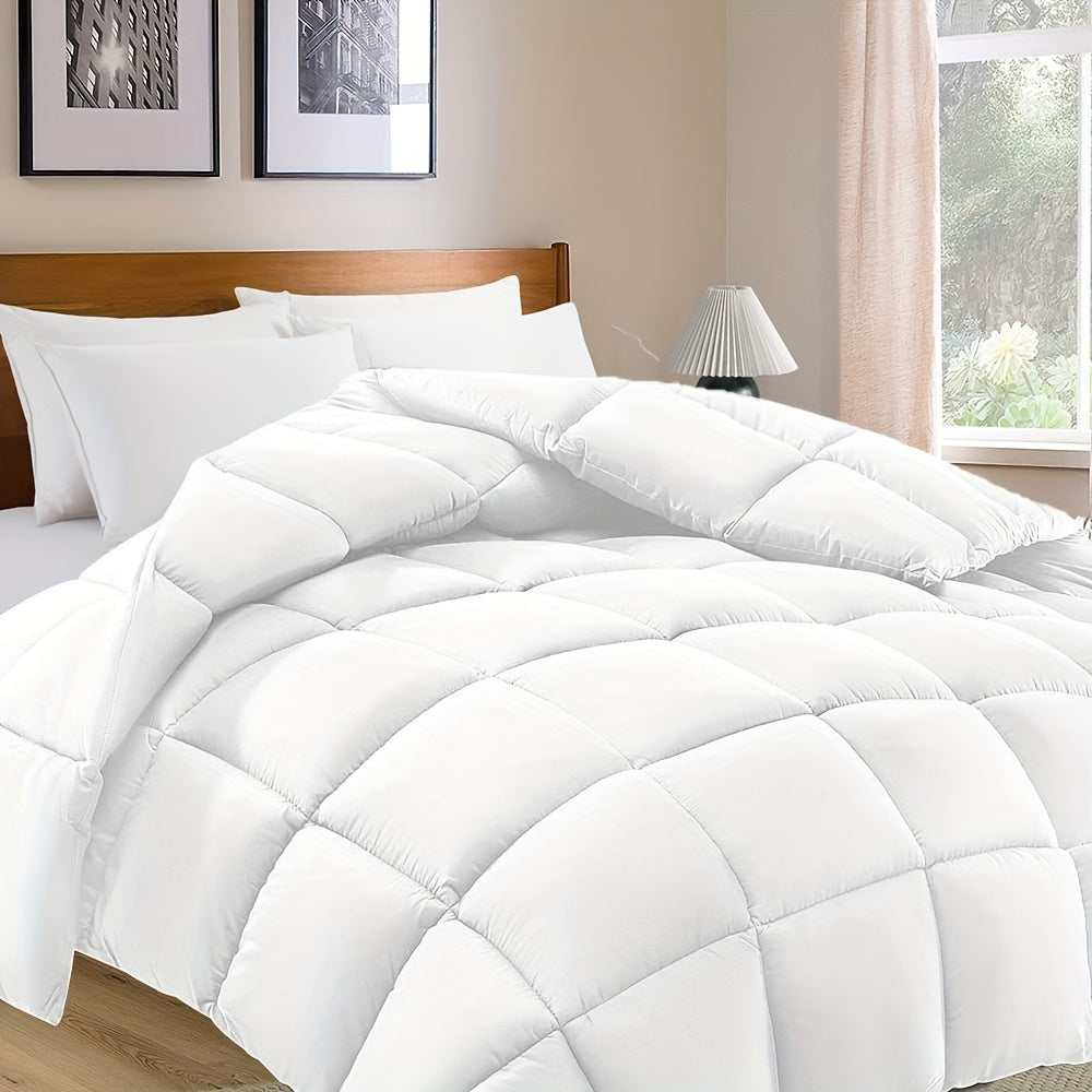 All-season ultralight duvet soft polyester reversible bedspread for bedroom