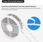 LED strip lights 32ft RGB color changing with 44-key IR remote, 300 LEDs indoor