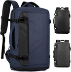 Waterproof 15" laptop backpack with 270° side opening and USB-C charging port
