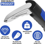 Car assist handle 2-pack with seatbelt cutter and window breaker, 181kg support