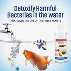 3 Pack Fish Tank Cleaner Liquid aquarium water purifier clarifier