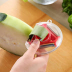 3-in-1 vegetable peeler shredder slicer with stainless steel blade and ergonomic non-slip handle