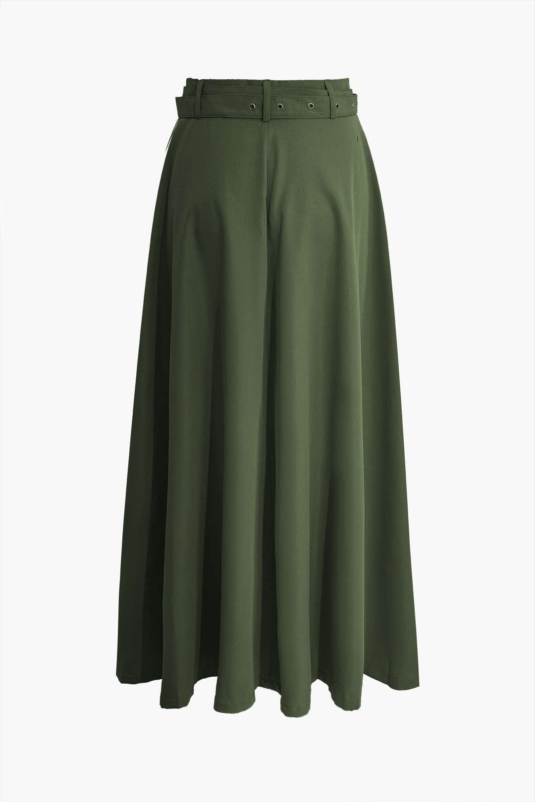 Women's two-piece set crop top and maxi skirt casual summer outfit