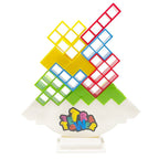 Balance Puzzle Tower kids 3D stacking building game colorful plastic blocks