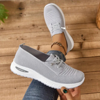 Women cushioned orthopedic slip-on shoes lightweight non-slip sole