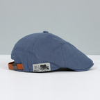 Men's adjustable beret in breathable fabric, unisex classic hat style