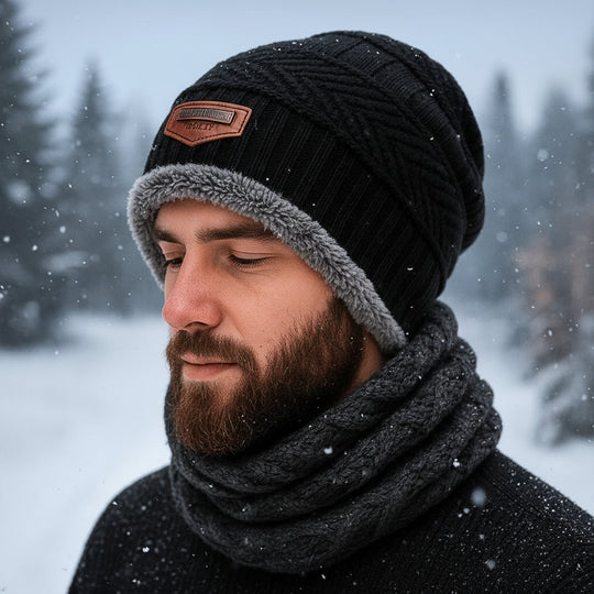 Zova – Double Winter Beanie with Warm Faux Fur Lining – Ultimate Protection Against the Cold