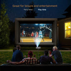 Mini projector 3000 lumen HD LED compact portable home cinema