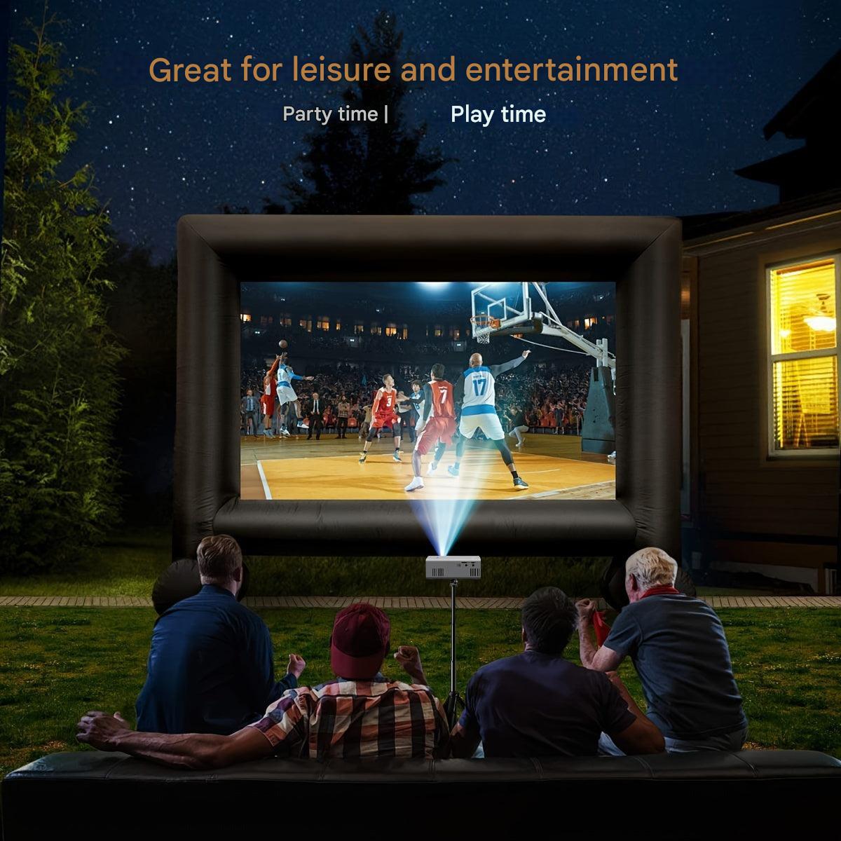 Mini projector 3000 lumen HD LED compact portable home cinema