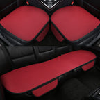 Car seat covers 3-piece set anti-slip massage effect ice silk breathable universal fit
