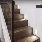 LED wall sconce nordic stair light stainless steel frameless sensor 1-light
