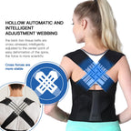 Posture corrector brace adjustable unisex back alignment support S to 2XL