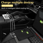 Car Power Inverter 200W DC 12V to 220V AC with USB-C and fast charge ports