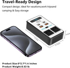 Car Power Inverter 200W DC 12V to 220V AC with USB-C and fast charge ports