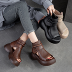 Women orthopedic sandals wide fit with gel cushioning and arch support