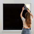 1 piece blackout window curtain cordless thermal insulated bedroom living room