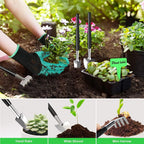 24 Piece Bonsai Tree Care Kit high carbon steel tools with carry bag