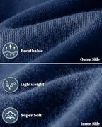Men's tracksuit set slim fit, lightweight breathable pullover and trousers, casual sporty