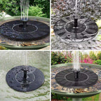 Solar Floating Fountain Pump | Pond Water Feature | Backyard Decor