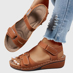 Women's orthopedic sandals with arch support and non-slip comfort sole