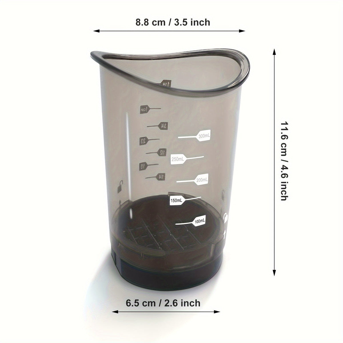 3-in-1 manual food chopper and vegetable slicer with carbon steel blades, compact BPA-free