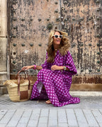 Women's summer dress in floral and ethnic prints, lightweight limited edition S–3XL