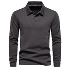 Men polo shirt classic fit available in blue beige green and dark grey