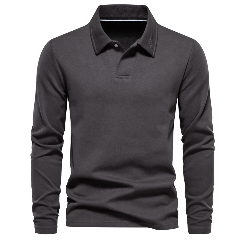 Men polo shirt classic fit available in blue beige green and dark grey