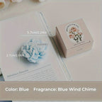 Carnation scented candle decorative paraffin gift for Mother's Day Valentine's Day Christmas