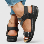Women arch support sandals podiatrist designed with 3-arch sole