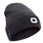 Bluetooth beanie with LED light, 3-in-1 built-in speaker and lighting, unisex