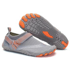 Men water shoes lightweight slip-on with anti-slip rubber sole