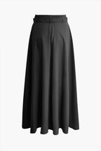 Women's two-piece set crop top and maxi skirt casual summer outfit