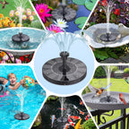 Solar Floating Fountain Pump | Pond Water Feature | Backyard Decor